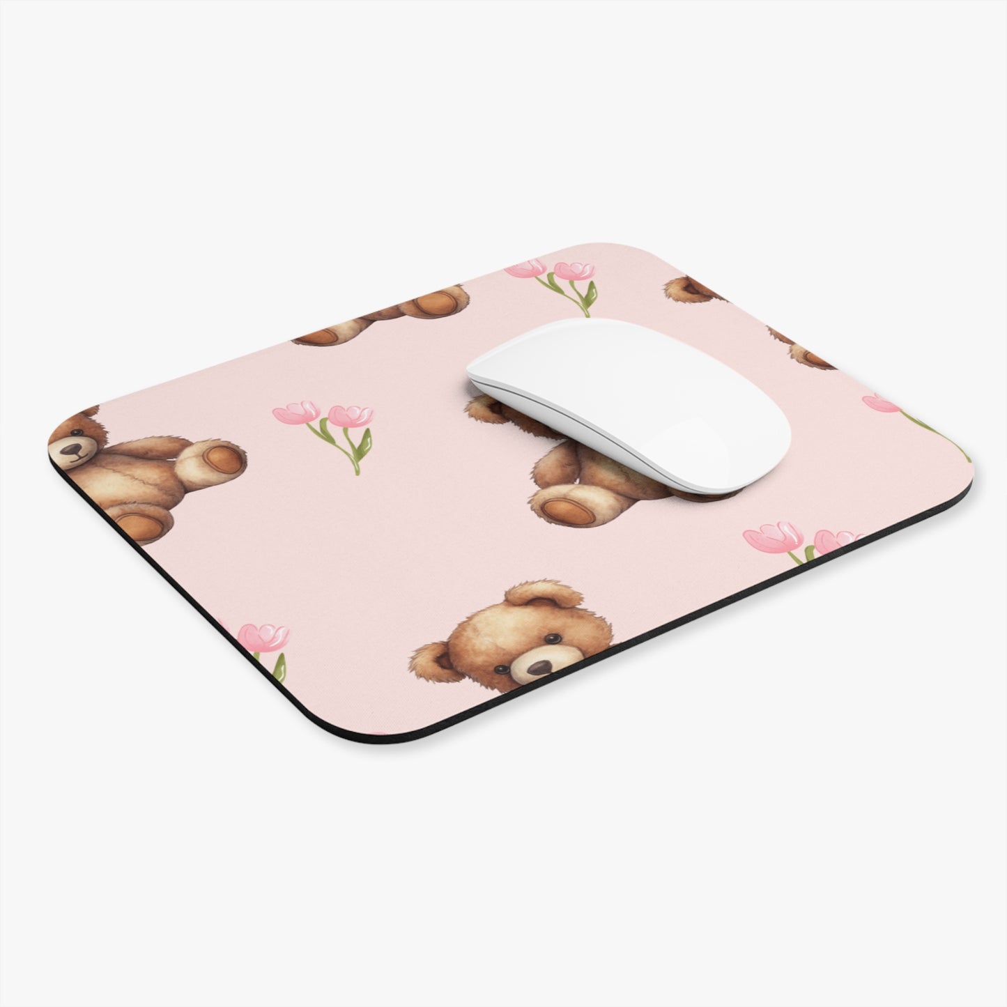 Berry Tulips Mouse Pad