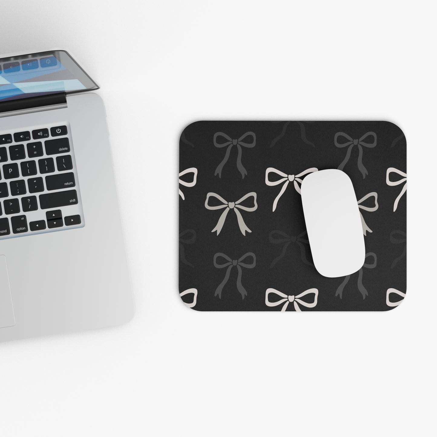Midnight Bows Mouse Pad
