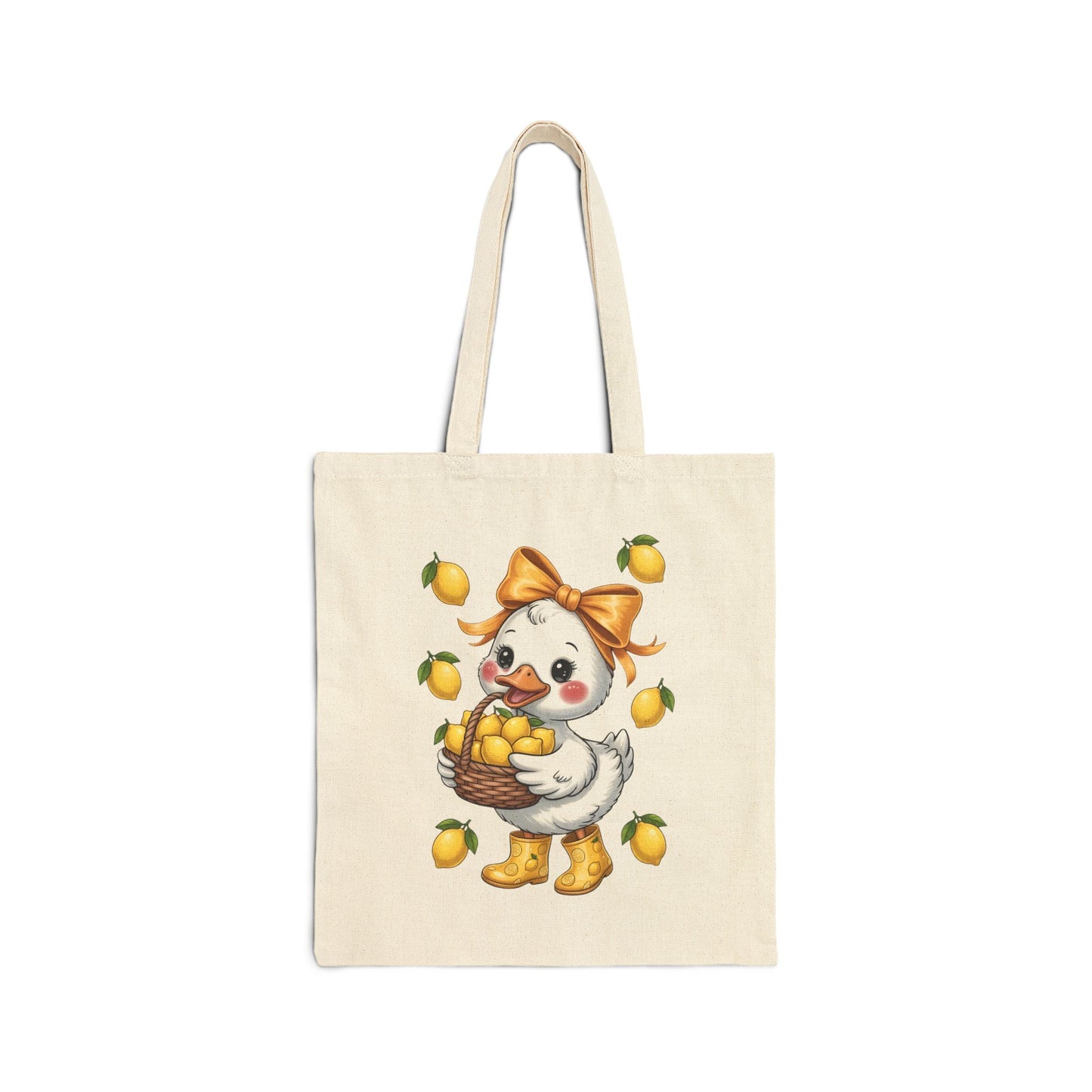 Lemon please Cotton Tote Bag