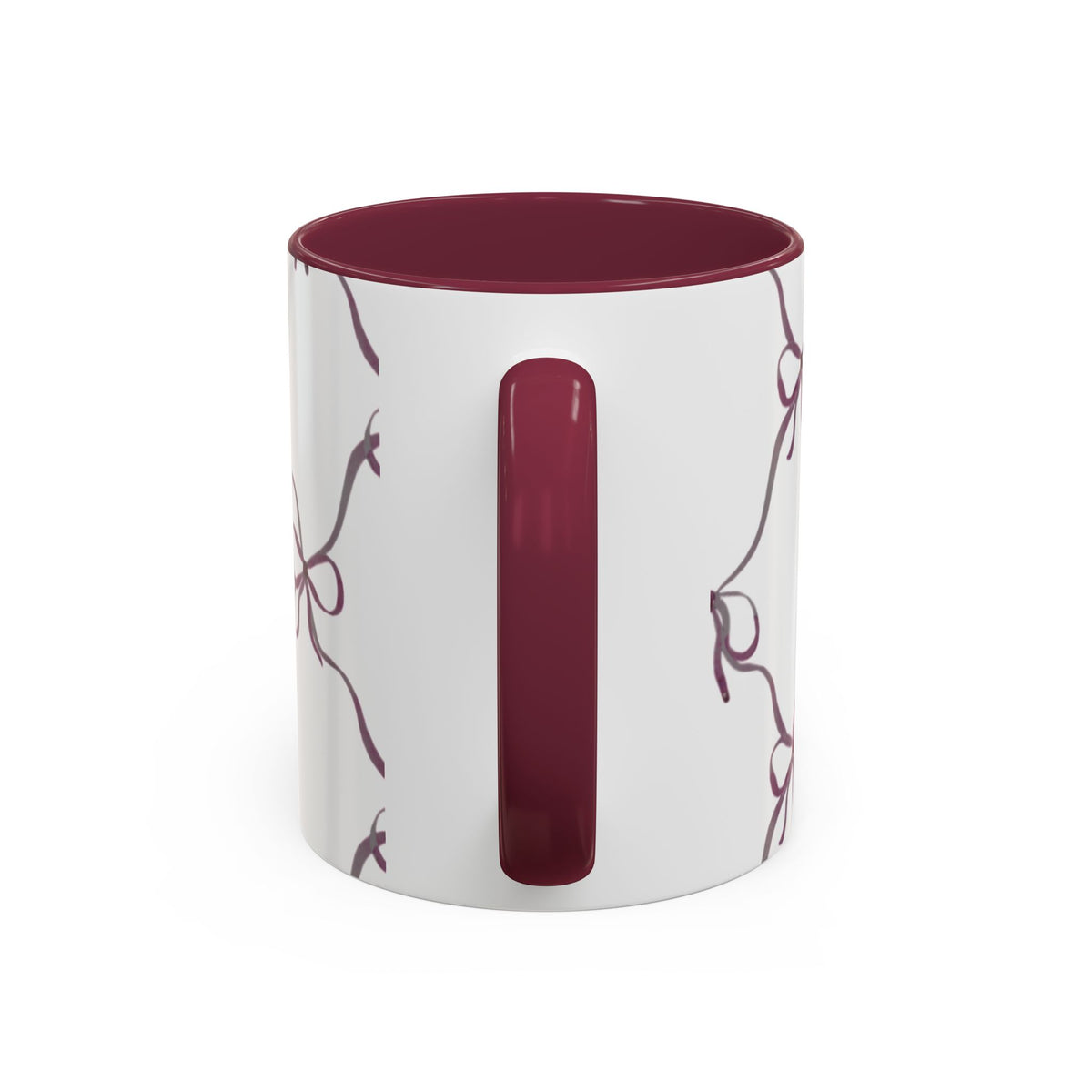 Rabbit bows mug