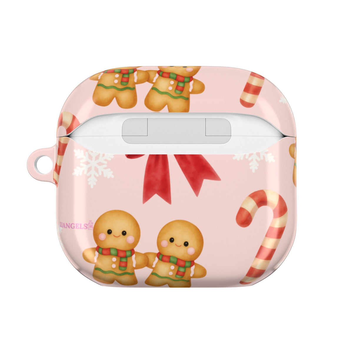 Snow and Gingerbread AirPods case