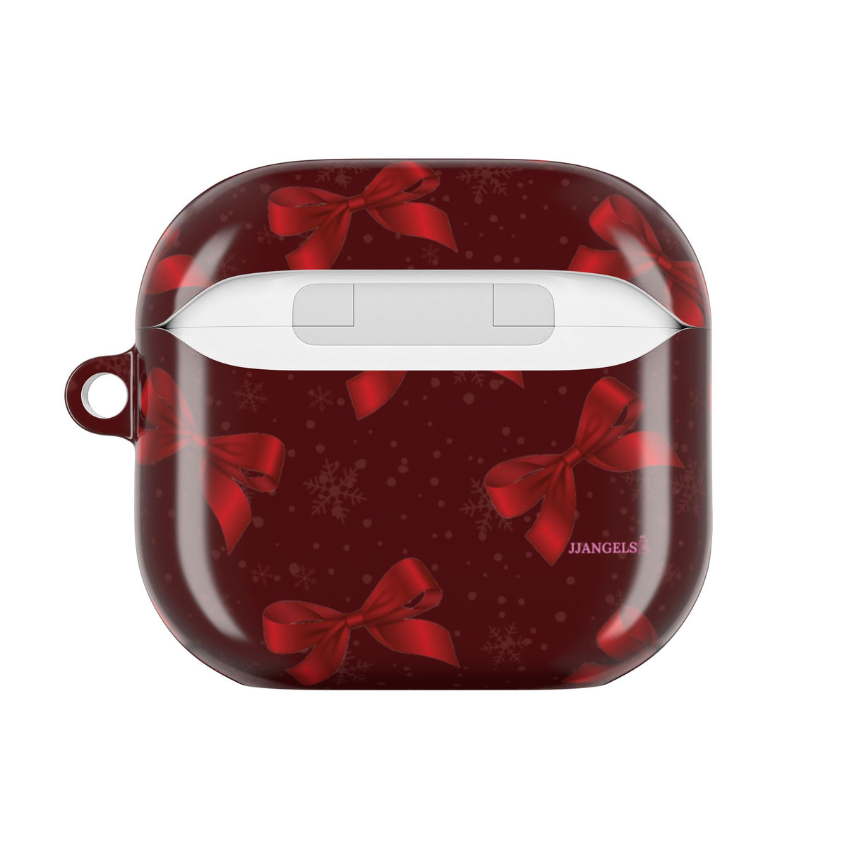 Red bows AirPods case