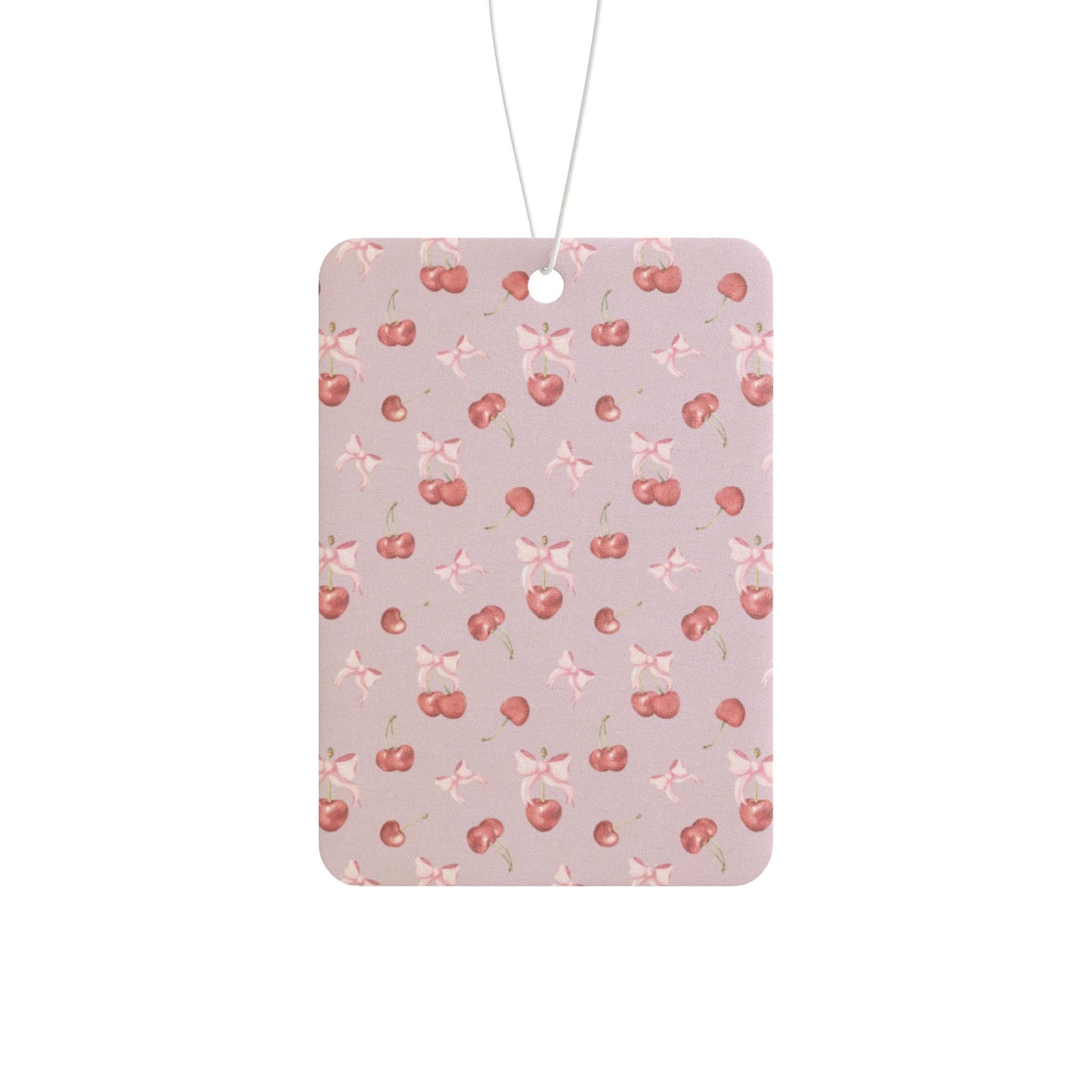 Violet Cherry with bows Car Freshi (2pc)