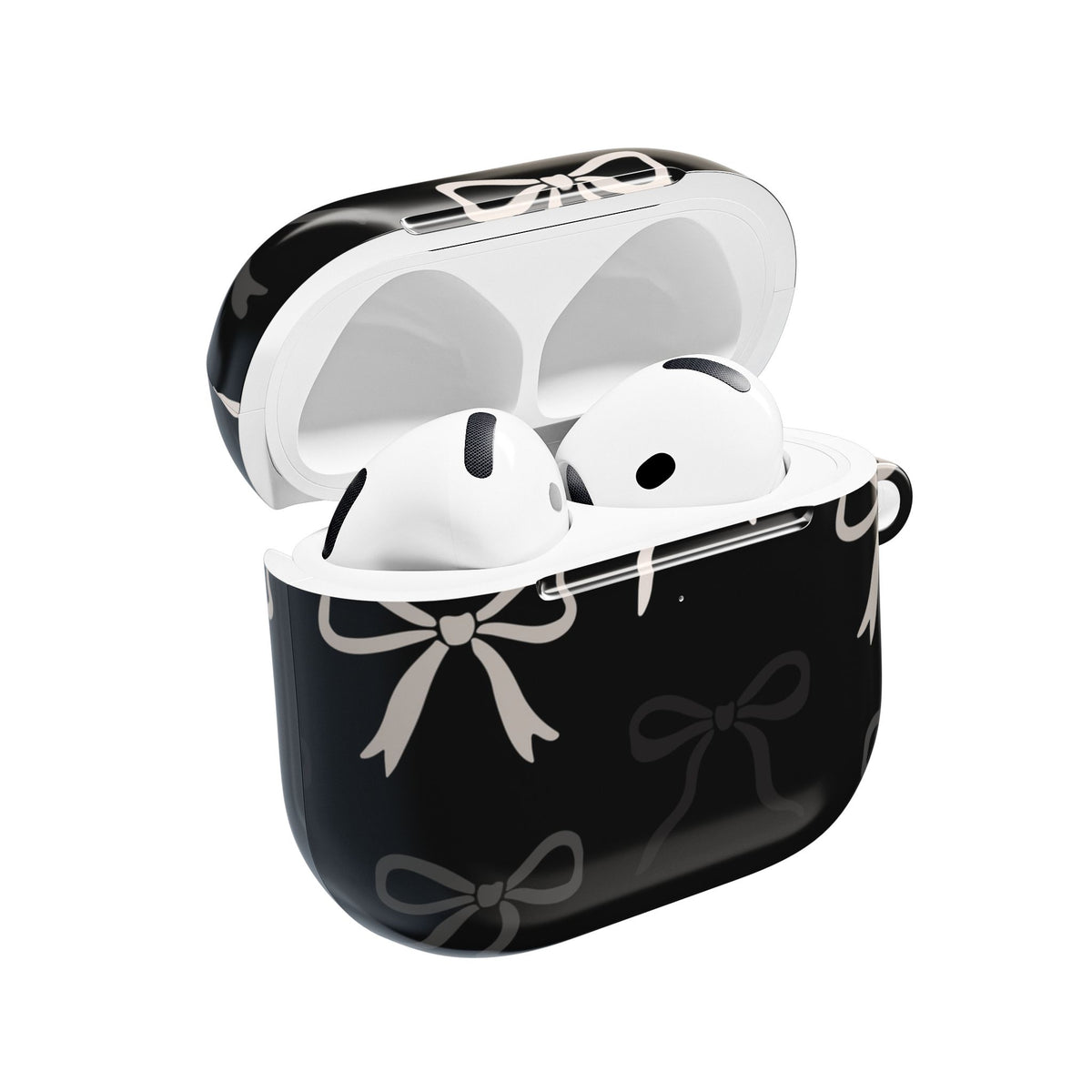Midnight Bows AirPods case