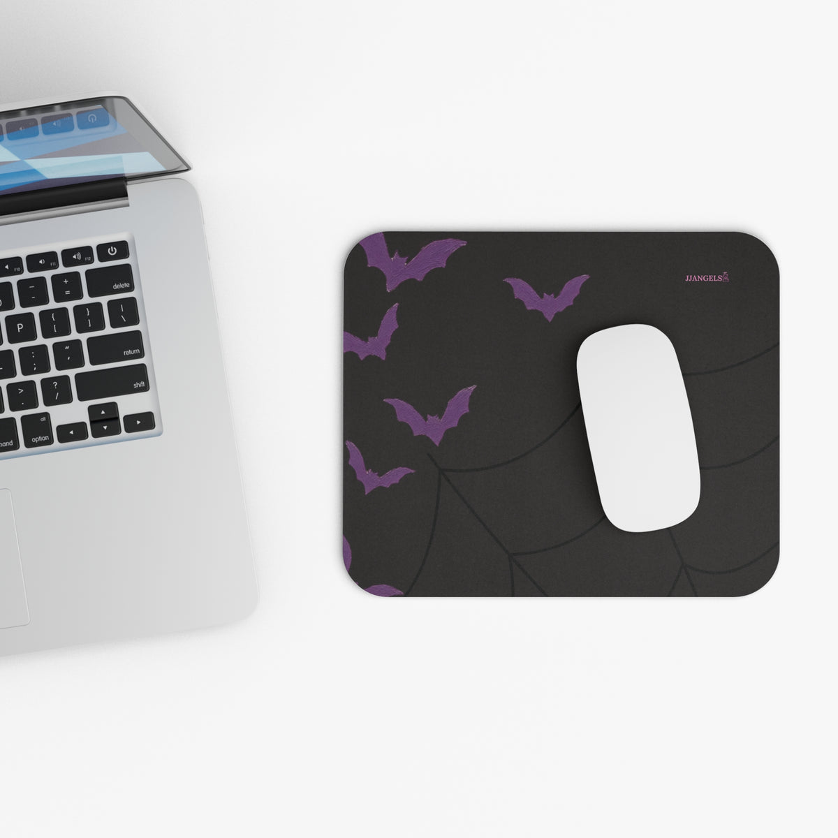 Bats and webs Mouse Pad