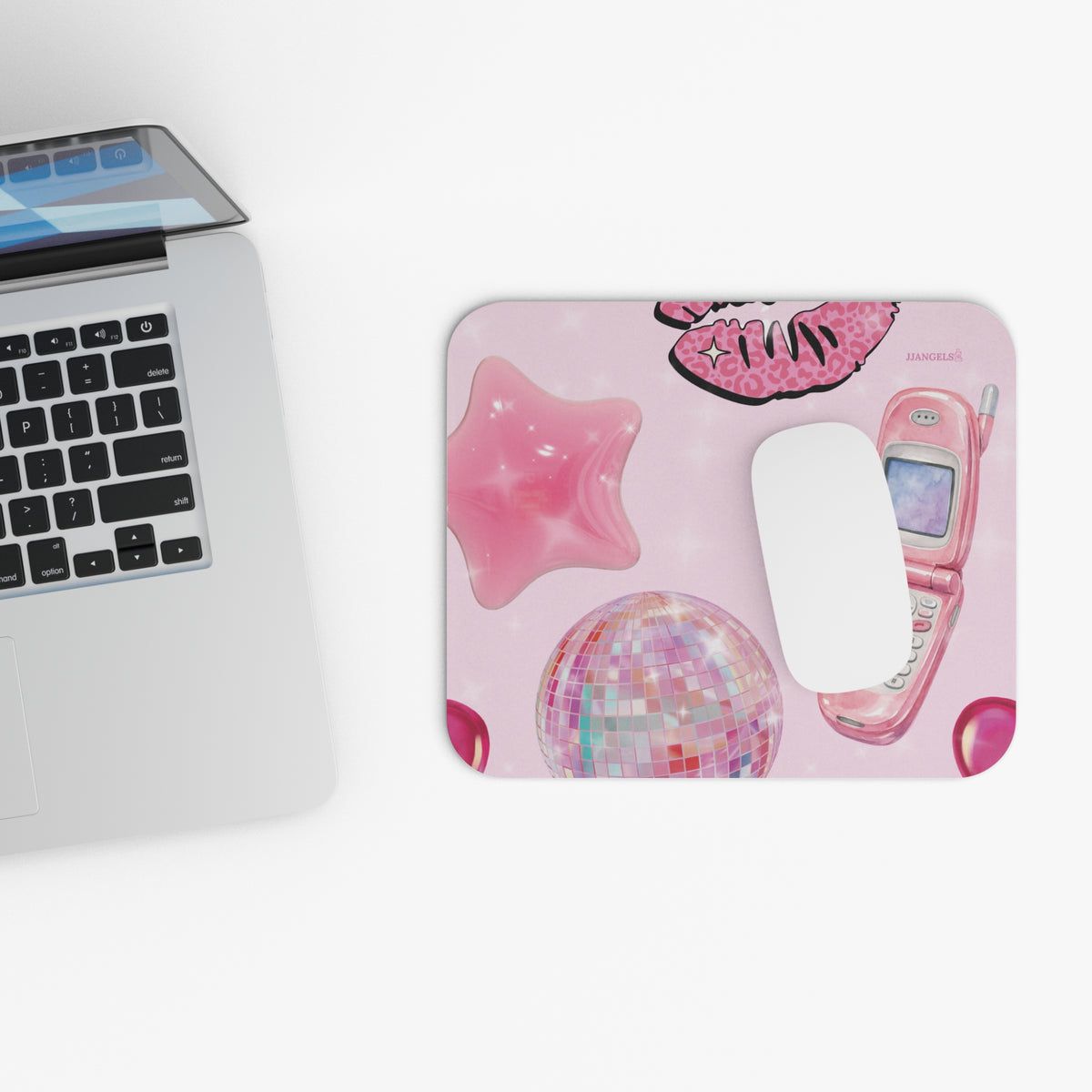 Lots of pink Mouse Pad