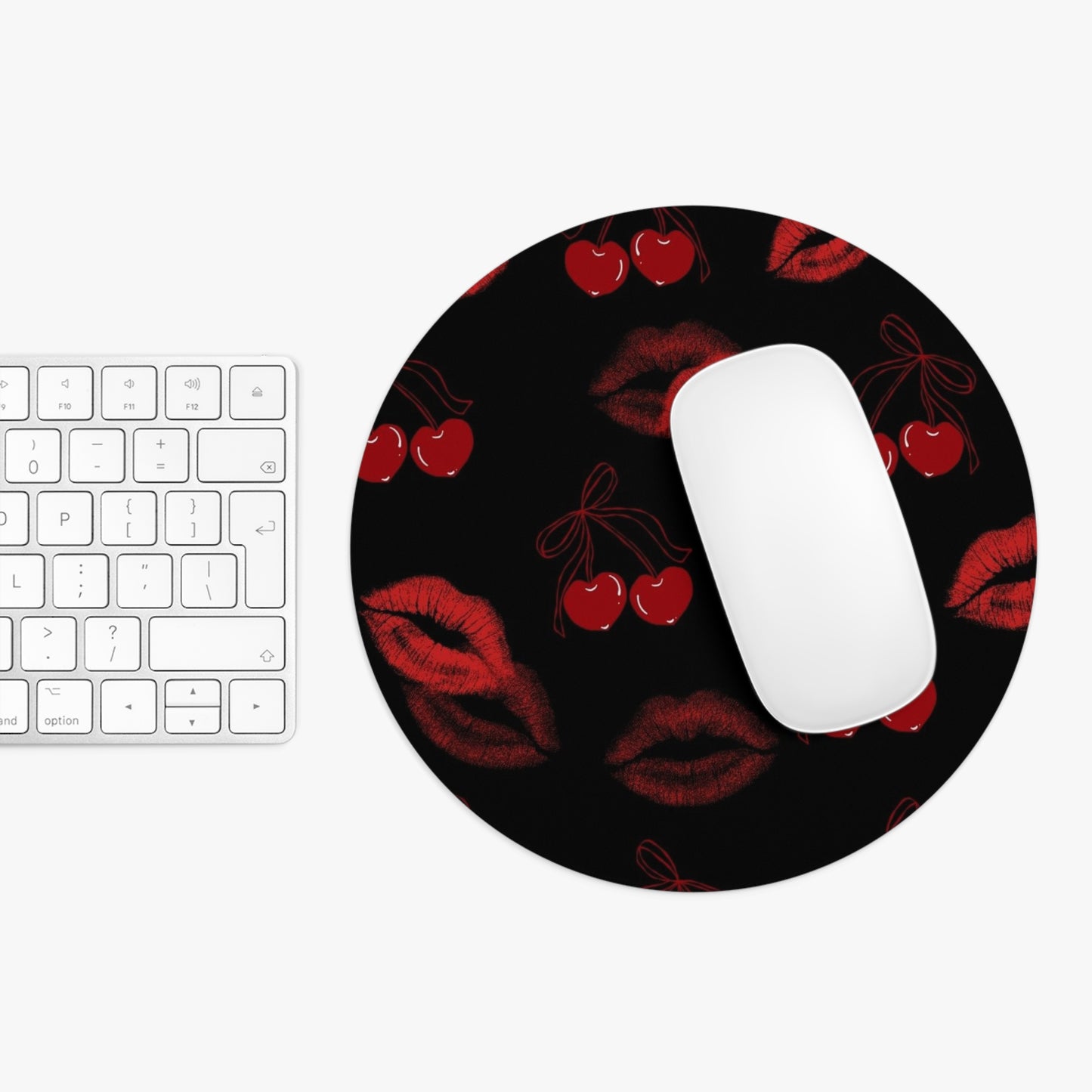 Cherry Kiss Mouse Pad