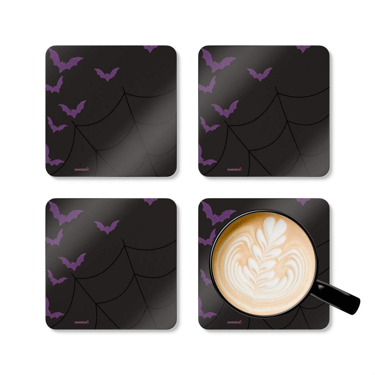 Bats and webs Coasters (2)