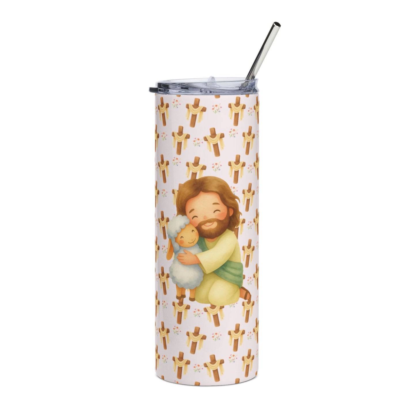 Jesus hugs + free straw topper