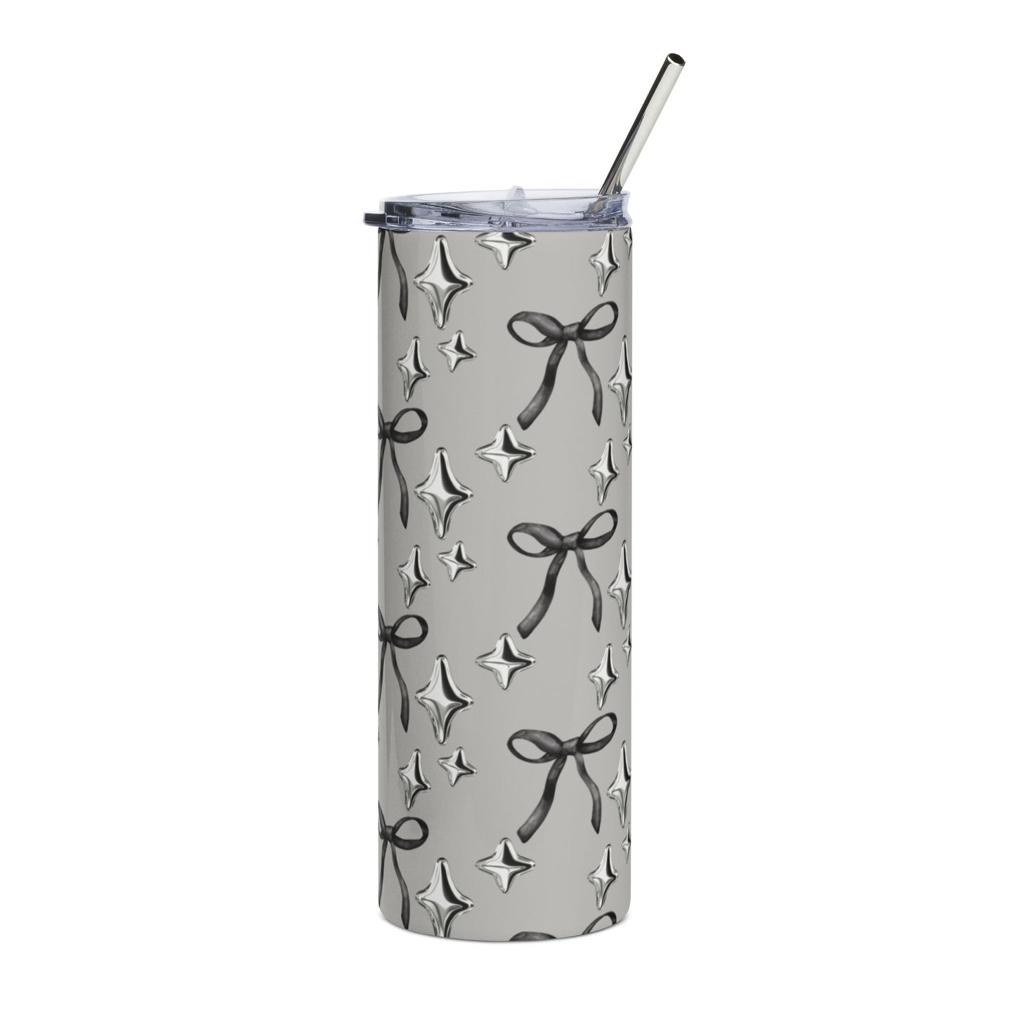 Metallic + free straw topper