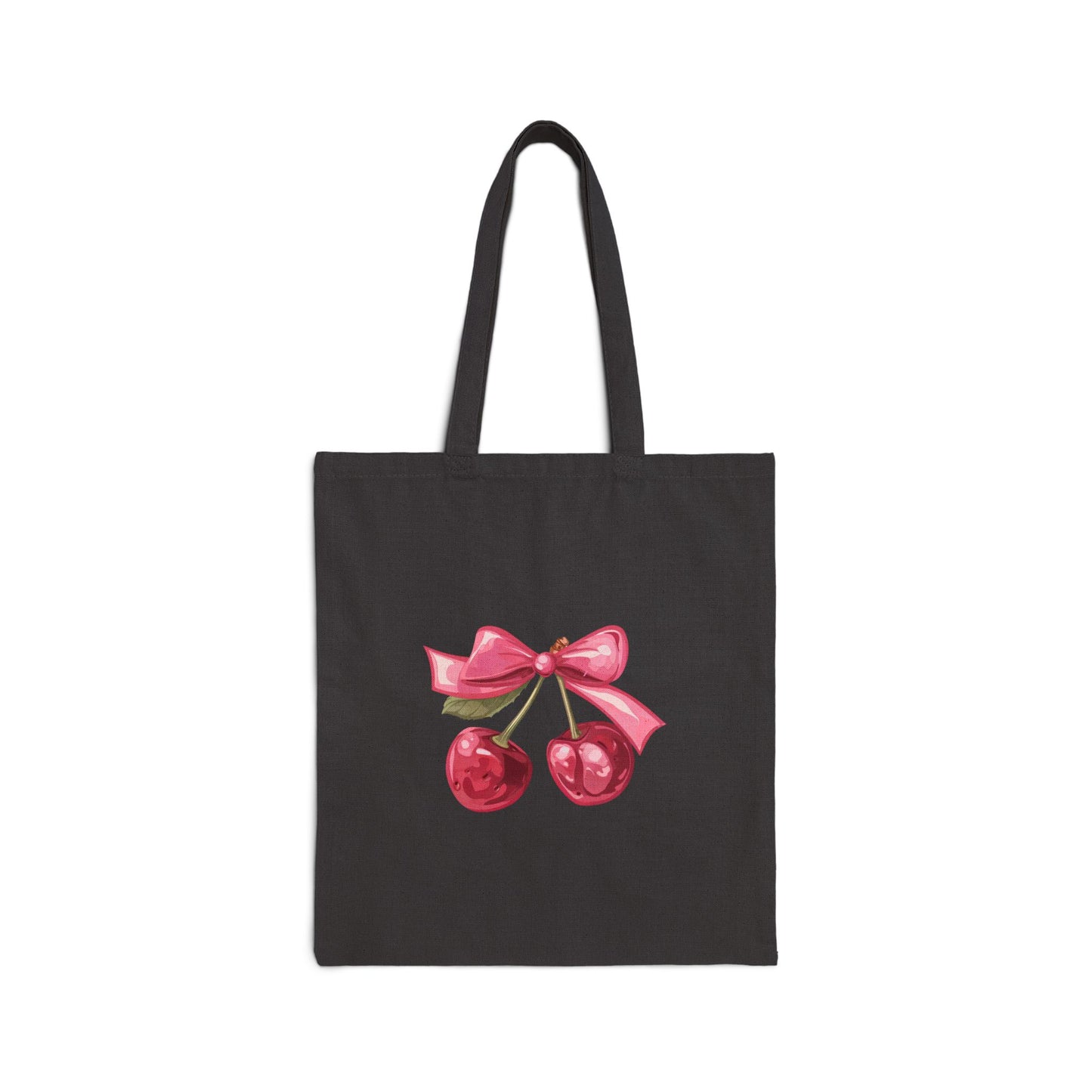 Cherry Cotton Tote Bag