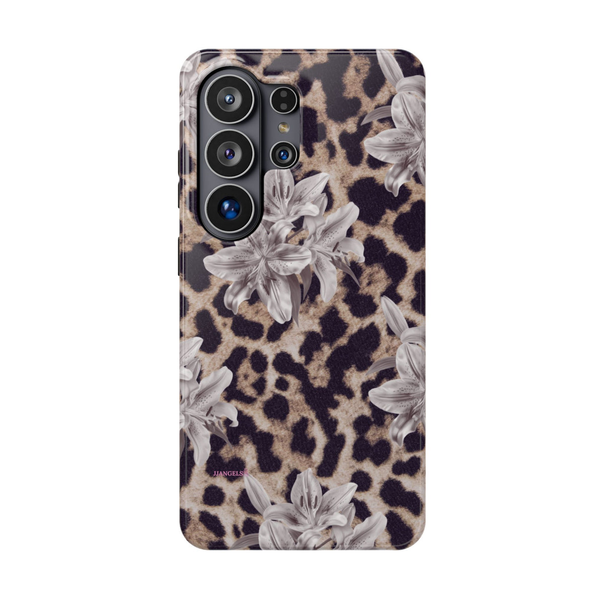 Leopard with lilies Samsung Case