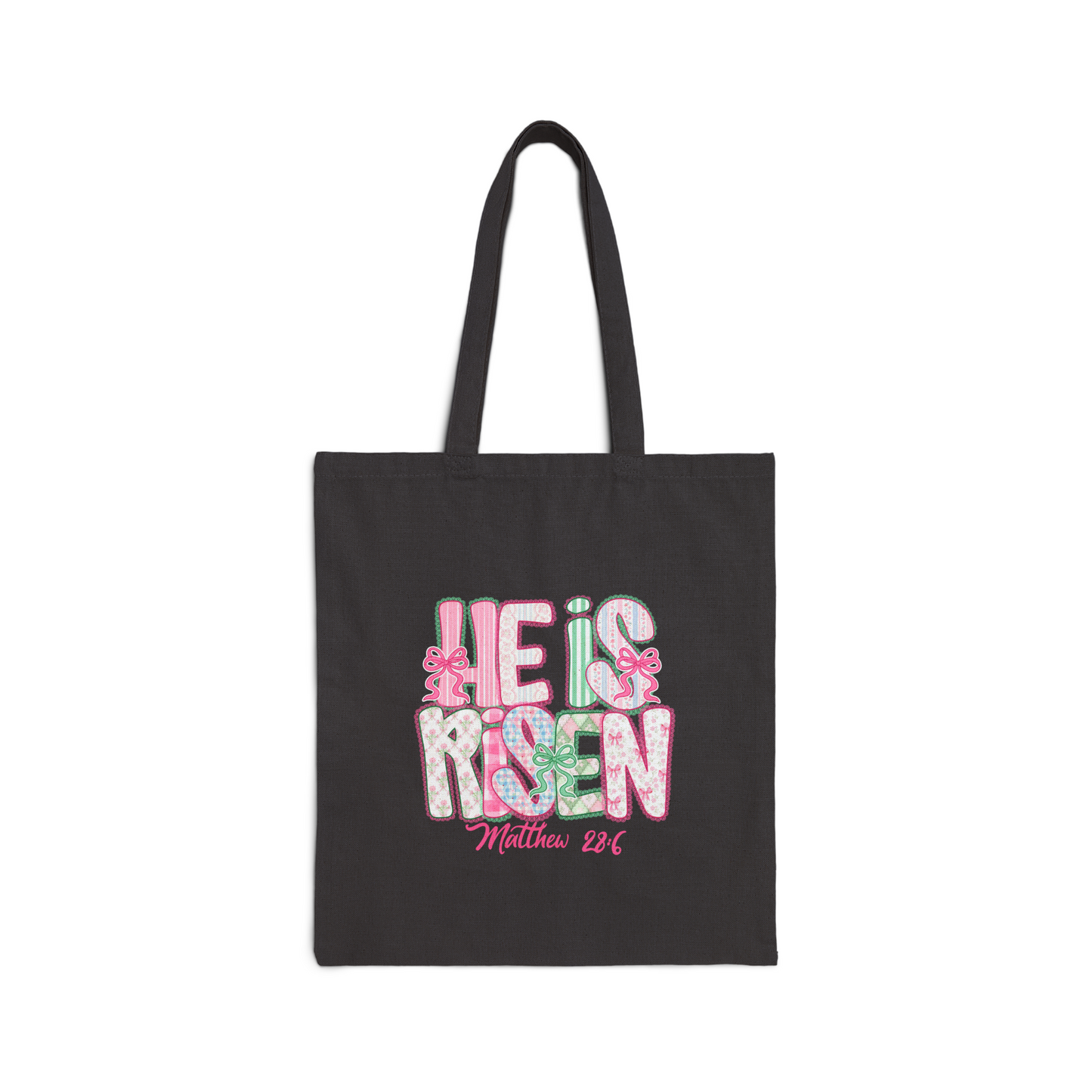 HE IS RISEN Cotton Tote Bag