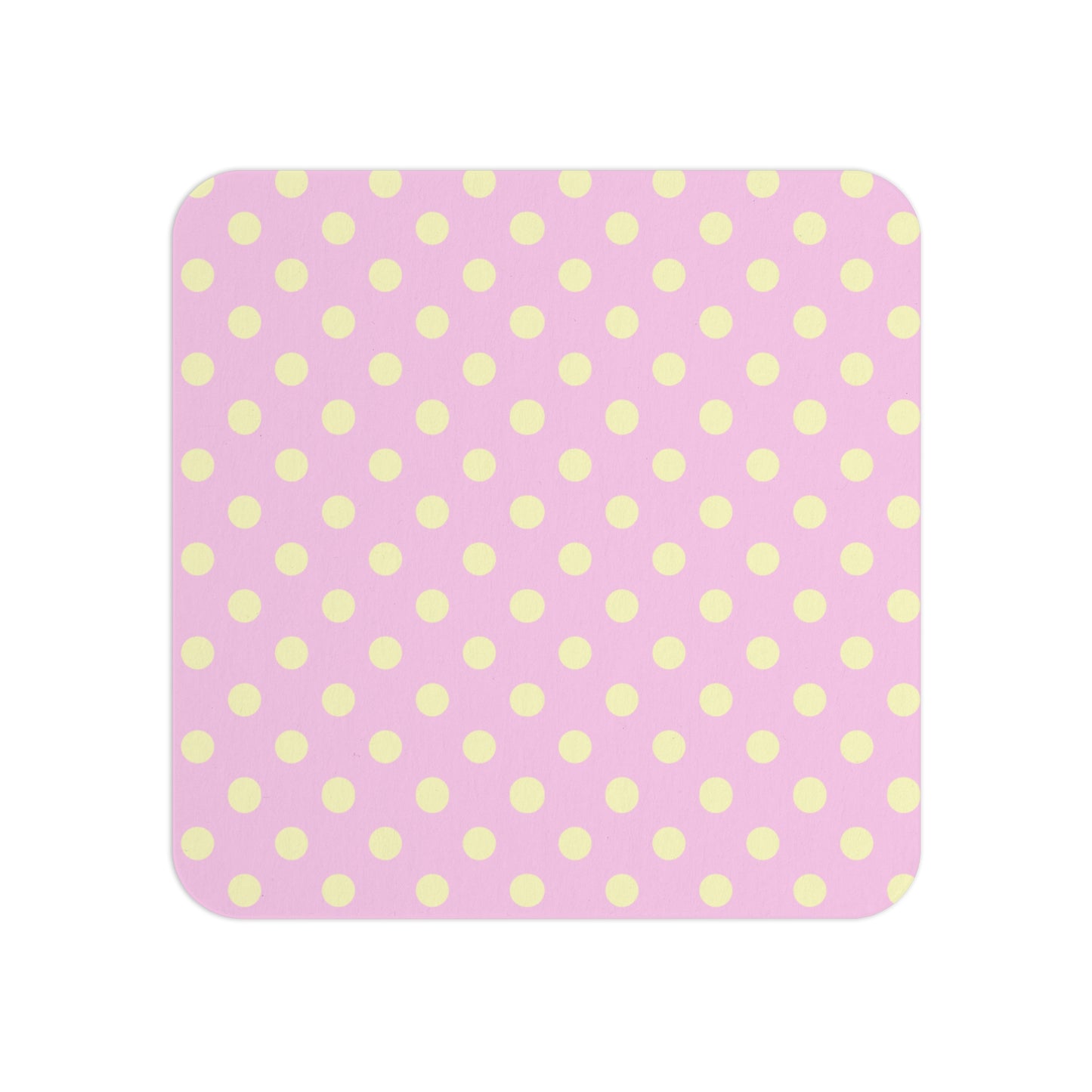 Yellow Dots Coasters (2pc)