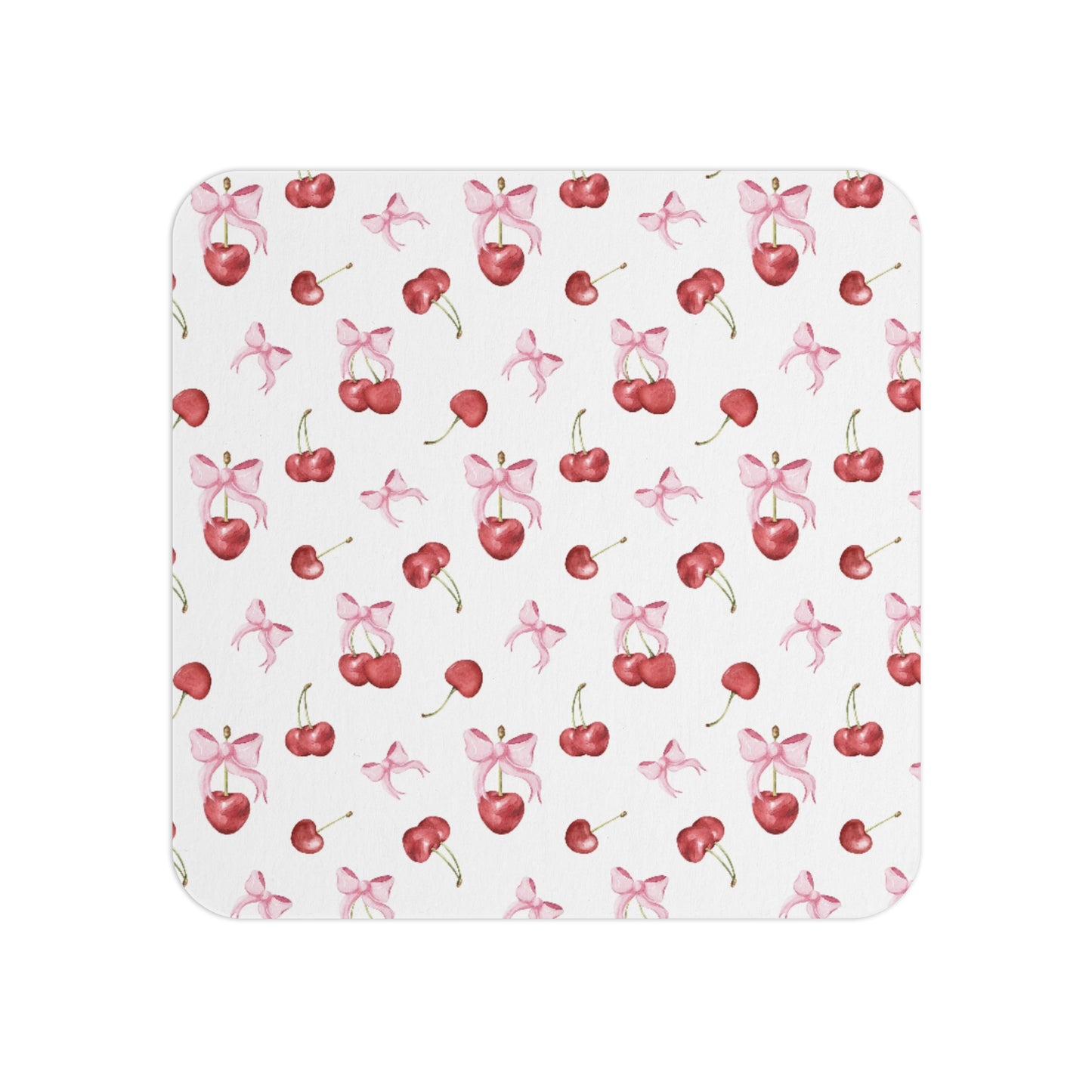 Cherry with bows Coasters (2pc)