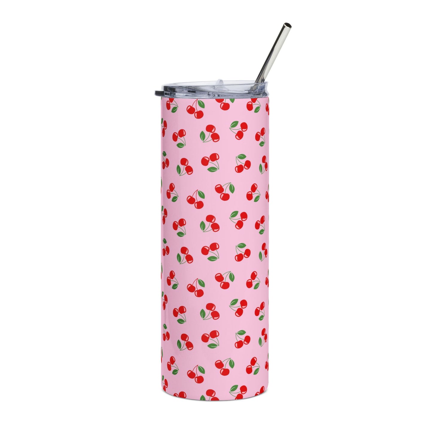 Cherry’s tumbler + free straw topper