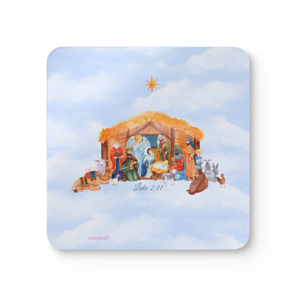 Luke 2:11 Coasters (2)