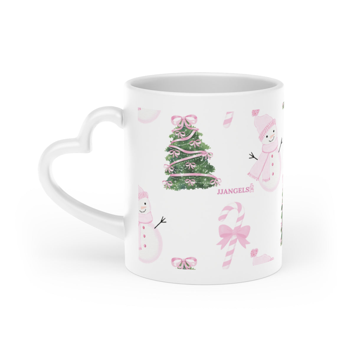 Snowman tree mug