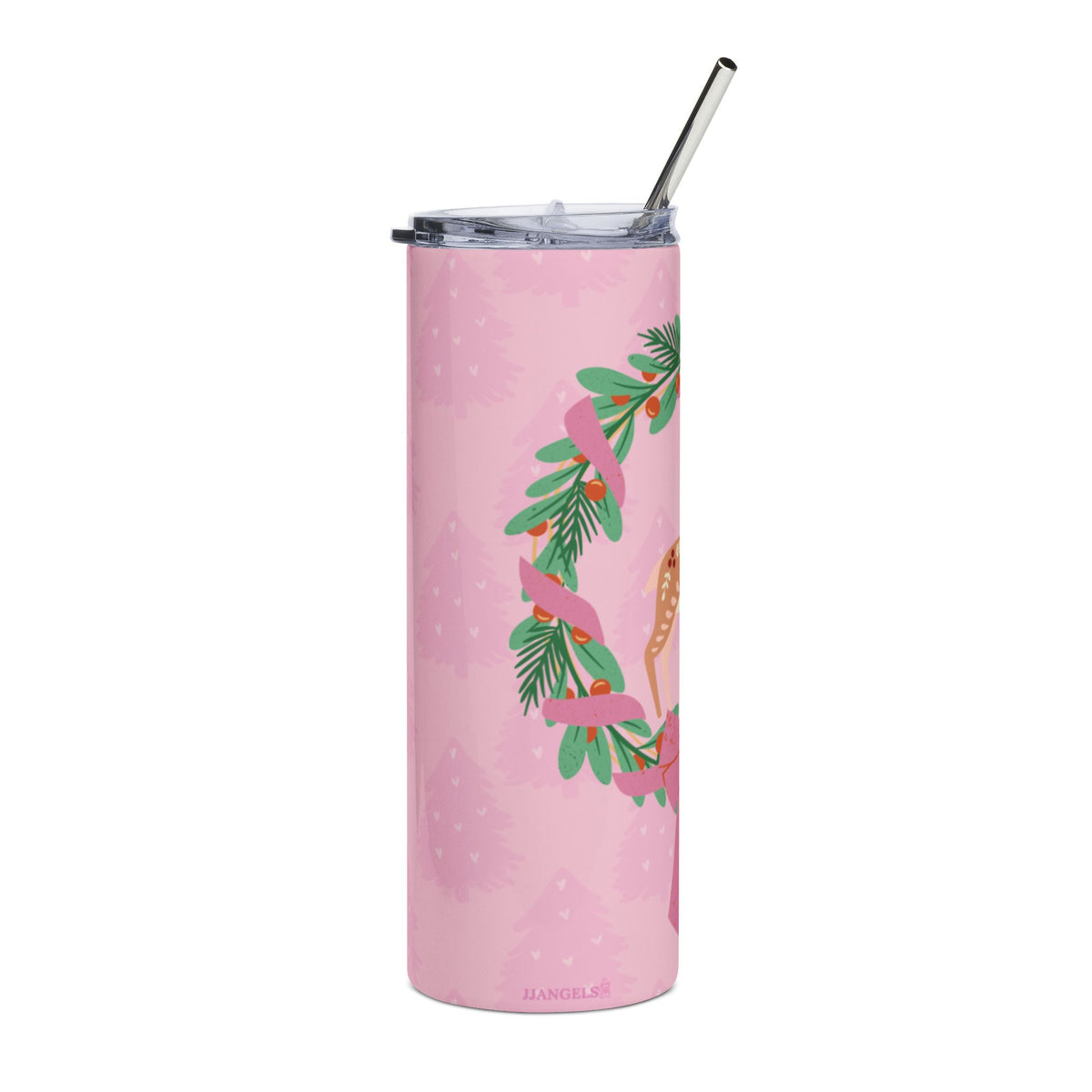 Reindeer + free straw topper