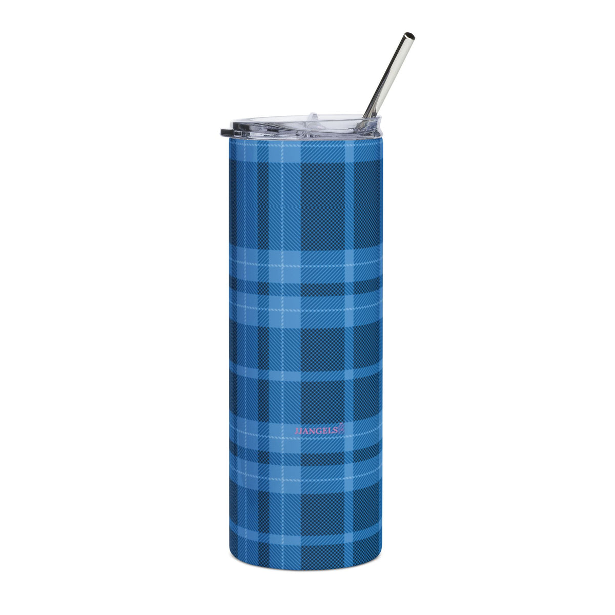 Blue + free straw topper