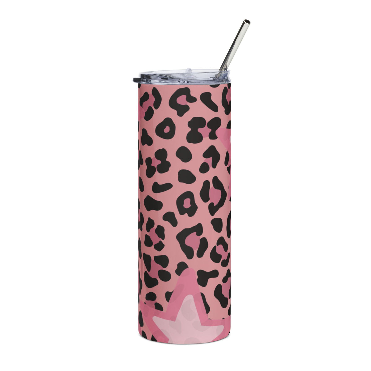 Star print + free straw topper