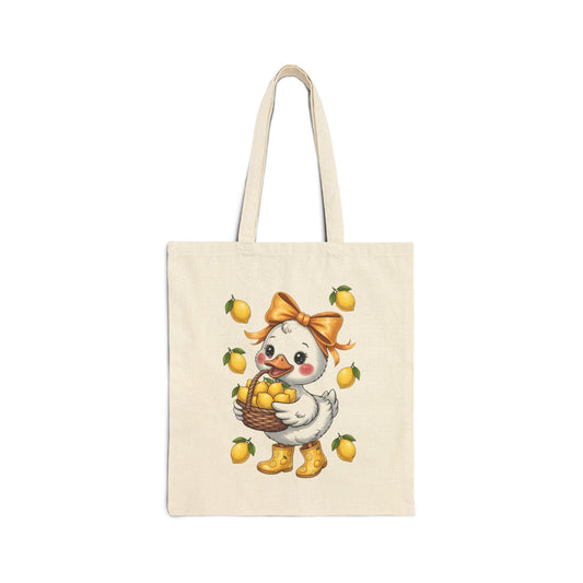 Lemon please Cotton Tote Bag