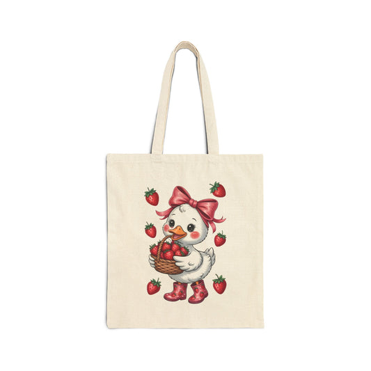 Berry cute Cotton Tote Bag