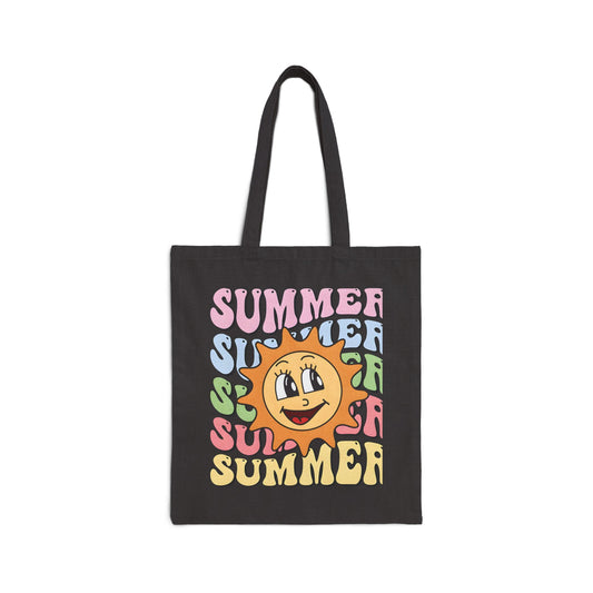 Hot Summer Cotton Tote Bag