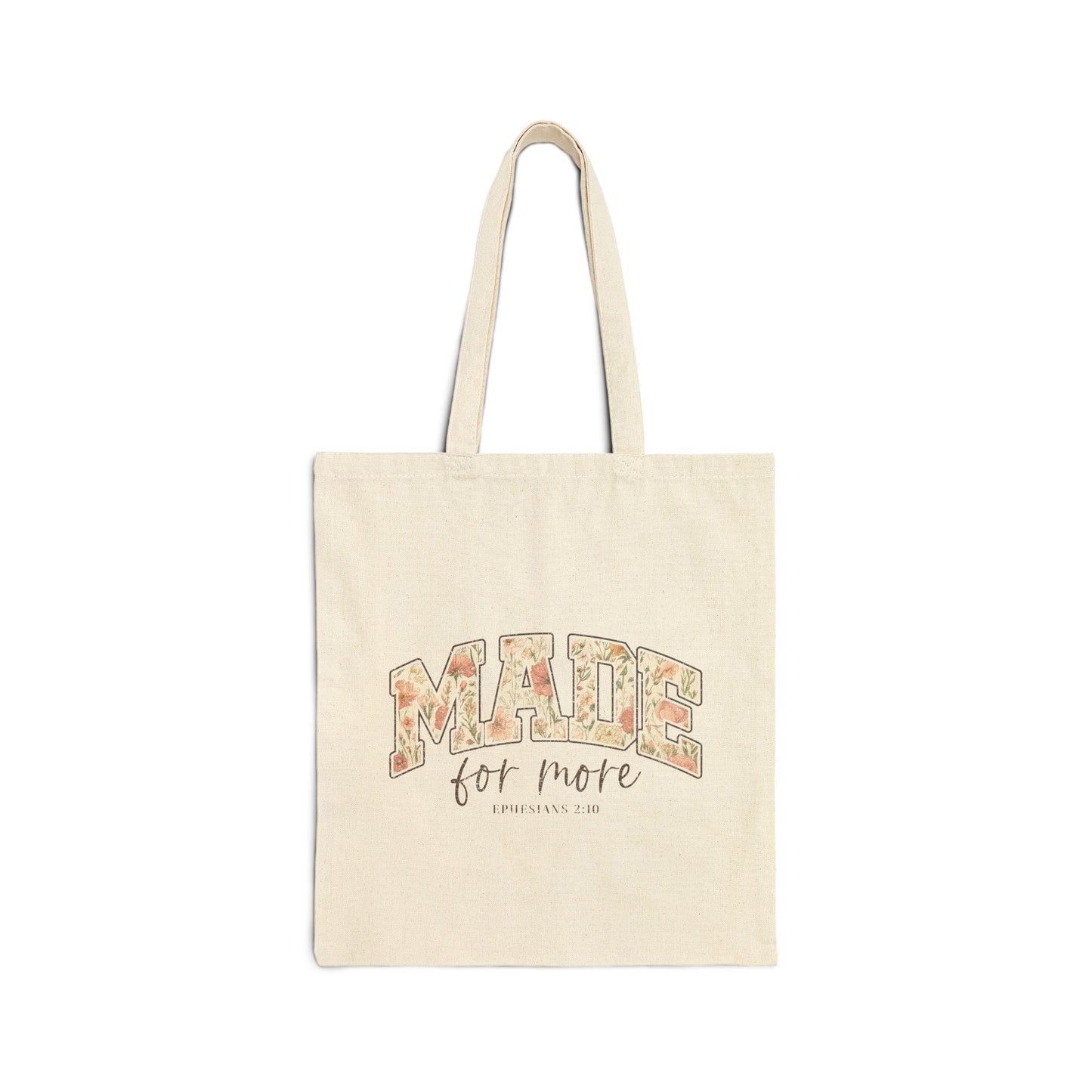 Made for more Cotton Tote Bag