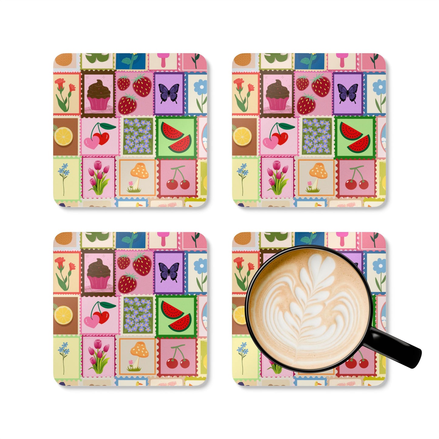Sweet stamps Coasters (2)