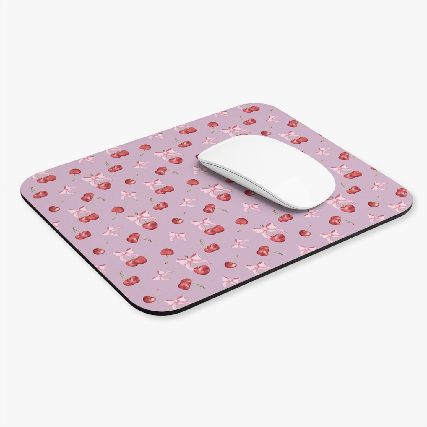 Lavender cherry Mouse Pad