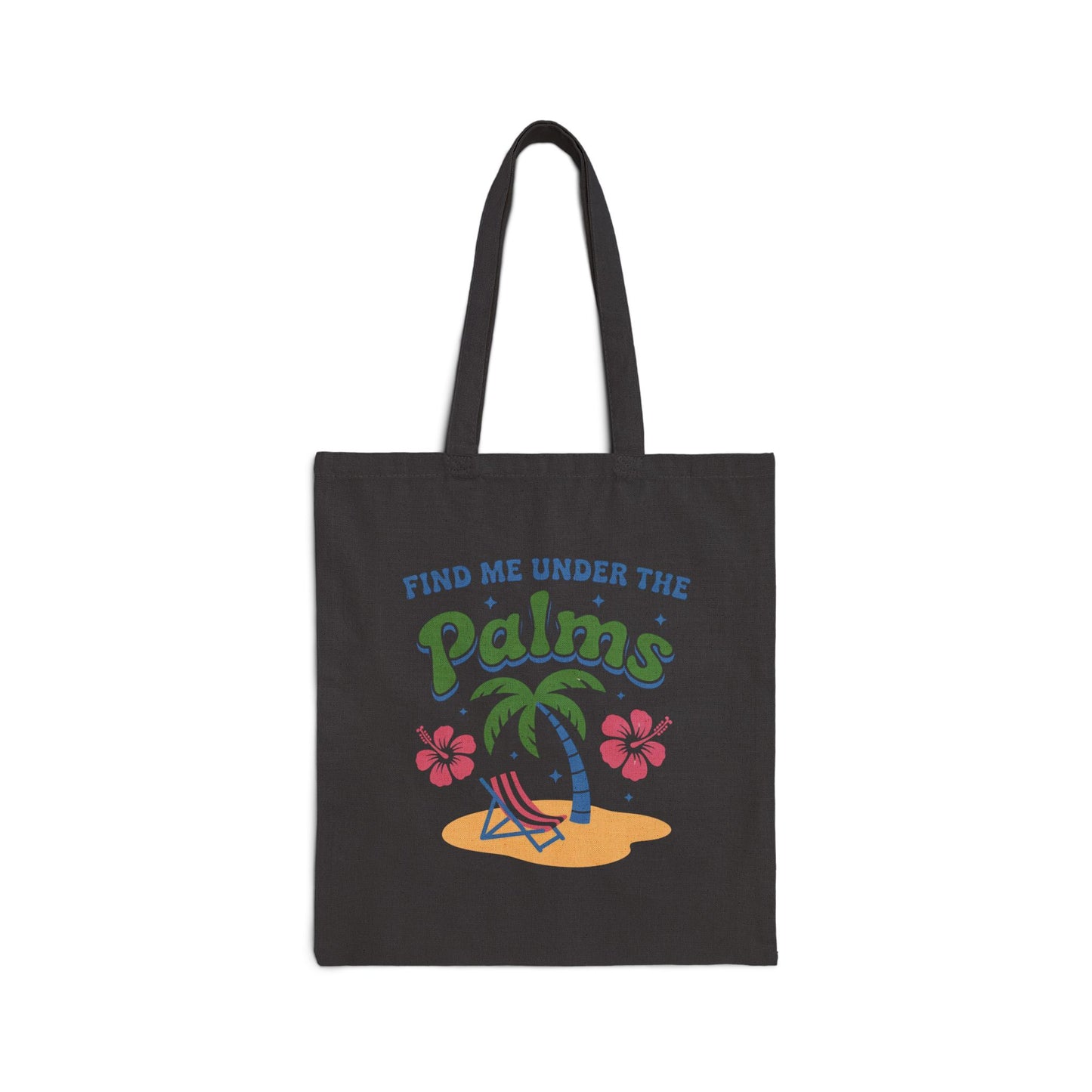 Palms Cotton Tote Bag