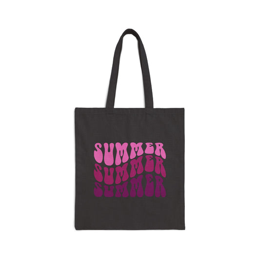 Summer Summer Cotton Tote Bag