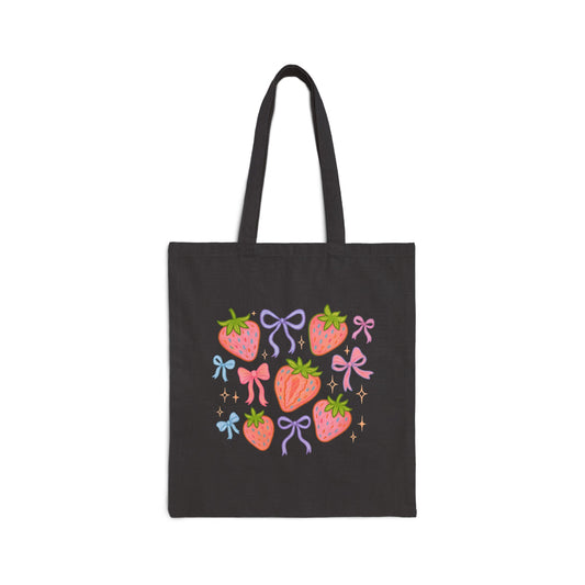 Berry and Bows Tote Bag