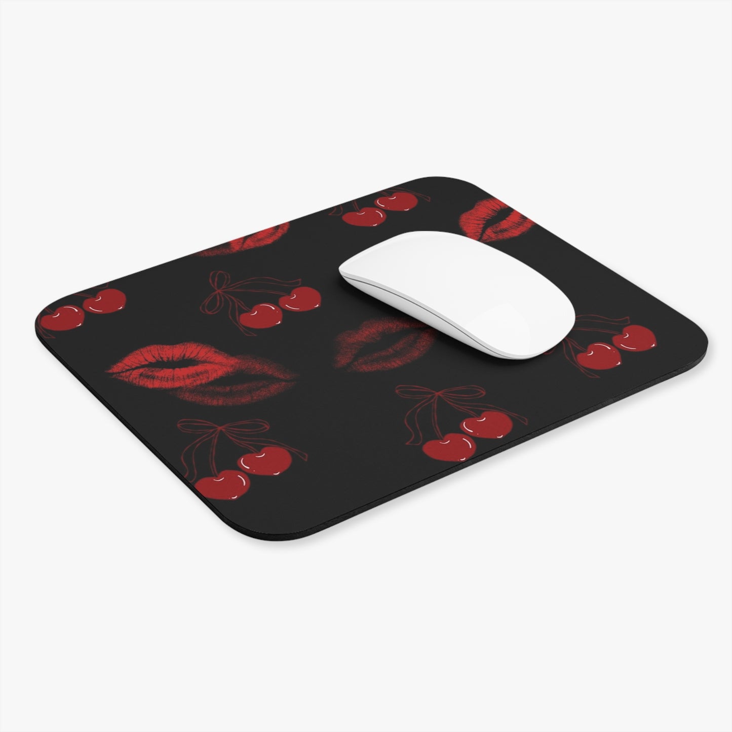 Cherry Kiss Mouse Pad