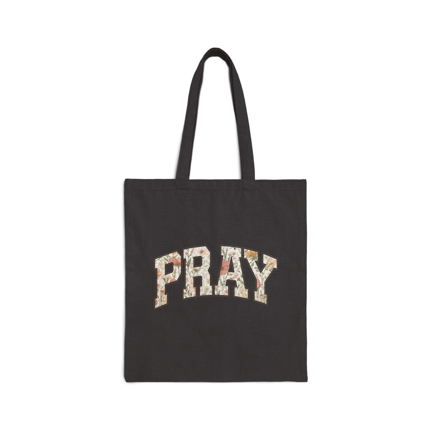 Pray Cotton Tote Bag