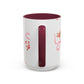 Snow and gingerbread mug