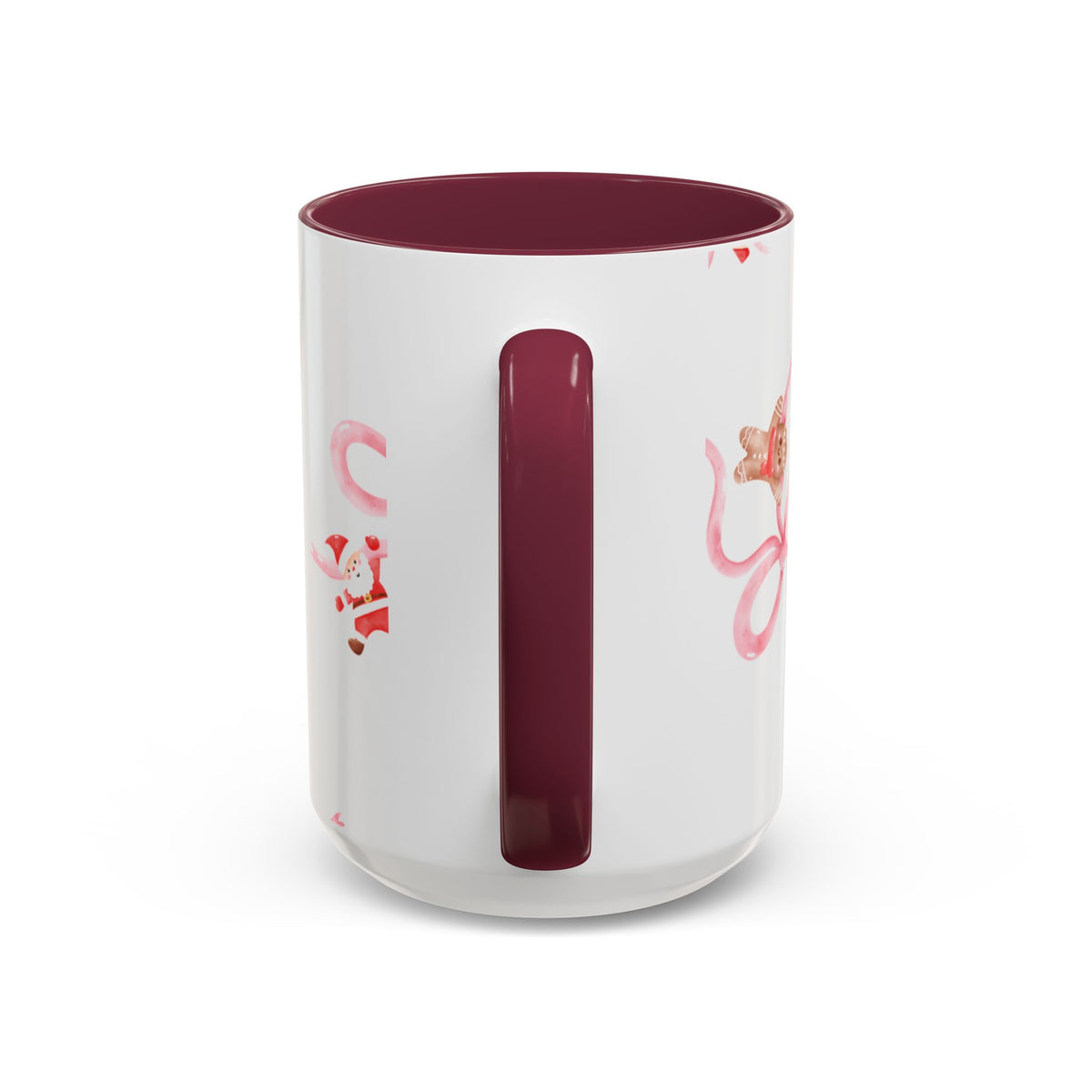 Snow and gingerbread mug