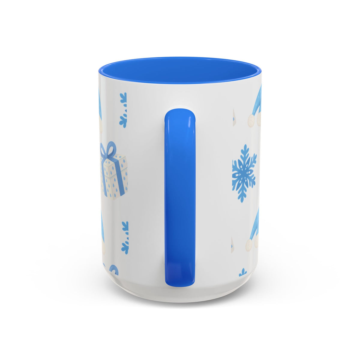 Blue gifts mug