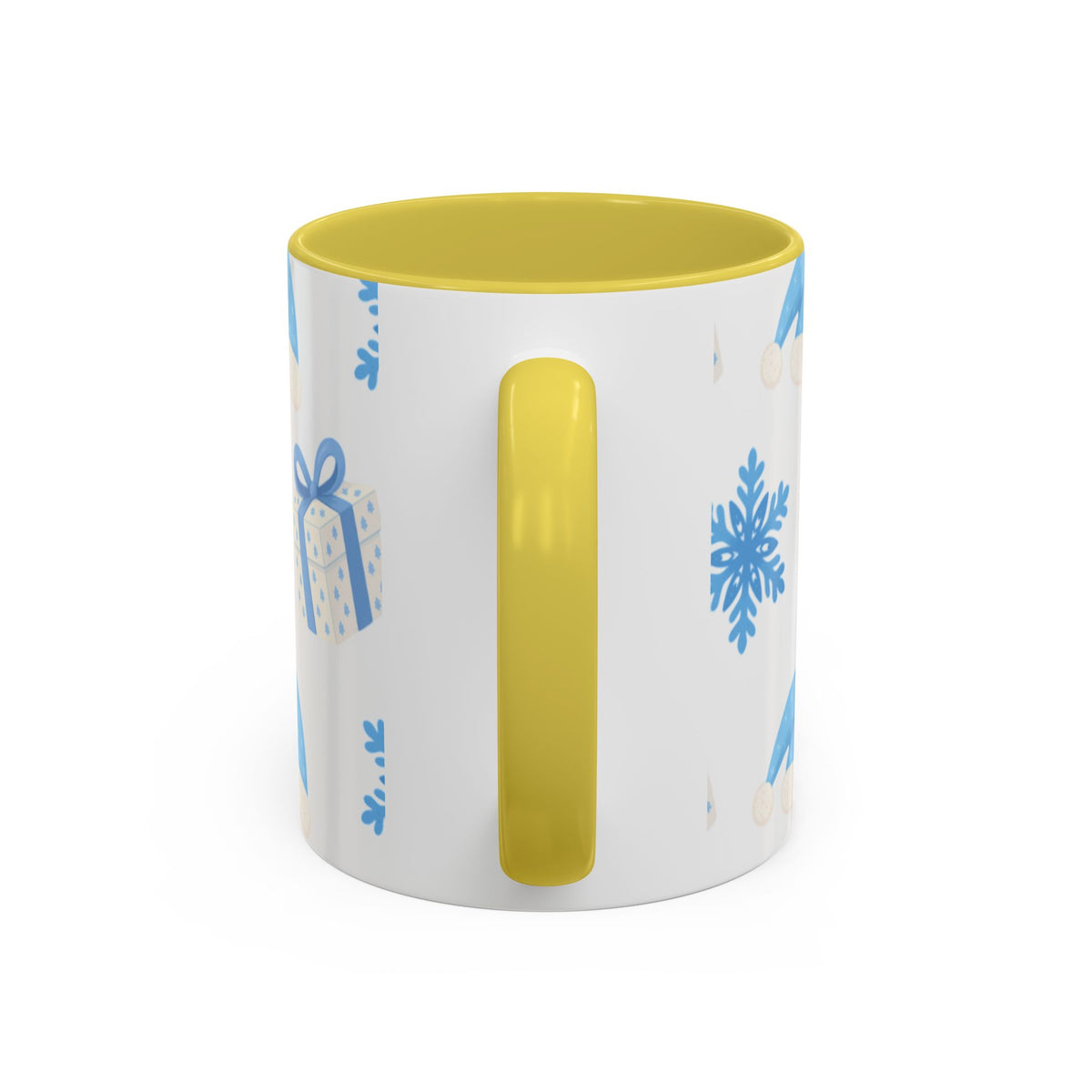 Blue gifts mug