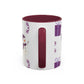 Purple gifts mug