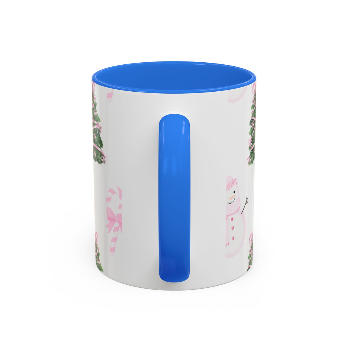 Snowman tree mug