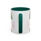 Snowman tree mug