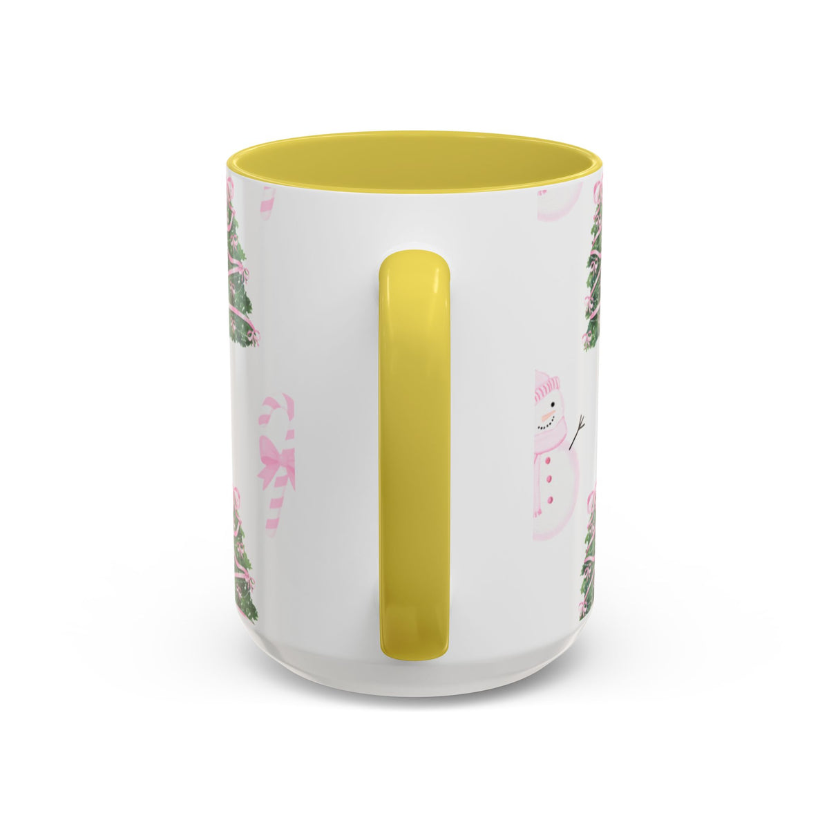 Snowman tree mug