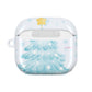 Blue Christmas AirPods case