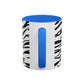 Black Print mug