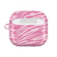 Pink print AirPods case