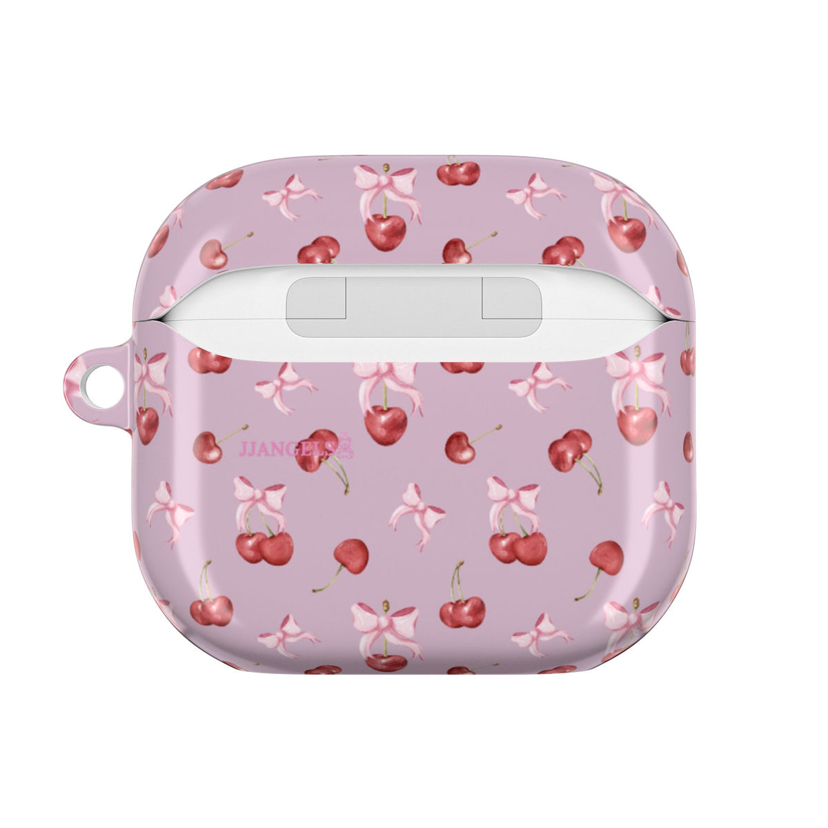 Violet cherry AirPods case