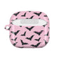 Pink bats AirPods case
