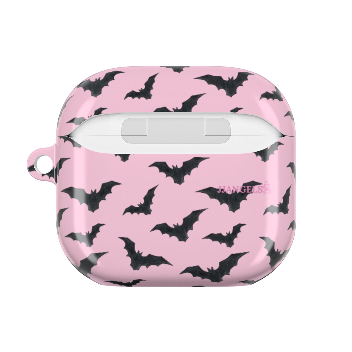 Pink bats AirPods case